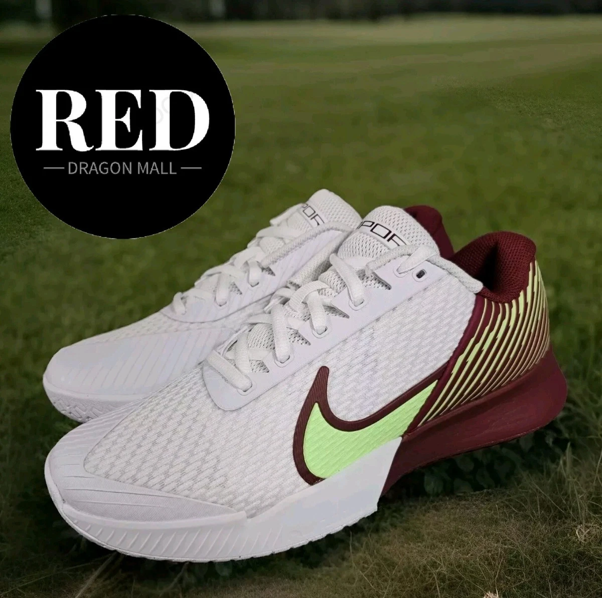 NikeCourt Air Zoom Vapor Pro 2 HC White Team Red for Sale