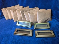 12 antique or vintage Thomasville Campaign style drawer pull, likely made of...