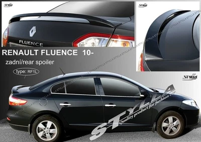 SPOILER REAR BOOT TRUNK TAILGATE for RENAULT FLUENCE sedan WING ACCESSORIES RF1 - Image 1 of 4