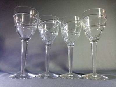 Jasper Conran Stuart Glas 4 Aura Weingläser 2x9'', 2x10''