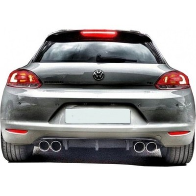 Heckdiffusor für VW Scirocco (2009 2014)   Duplex Optik (Links & Rechts)   ABS
