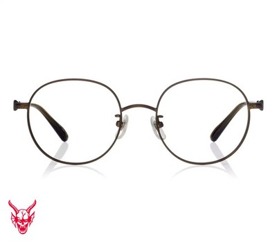 STRANGER THINGS × OWNDAYS Eyeglass glass frames HELLFIRE CLUB Model Matt Brown
