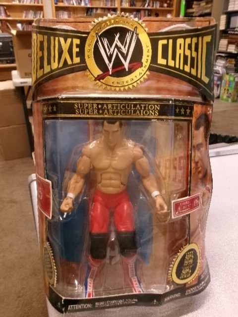 Dynamite Kid action figure WWE Jakks Deluxe box damage, Good Toys And Games