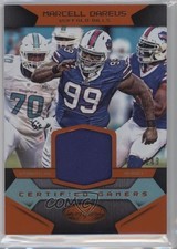 2016 Certified Certified Gamers Mirror Orange 70/149 Marcell Dareus #14 5l1