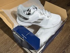 Babolat Women's Sfx3 All Court Shoe In White/silver US Size 9