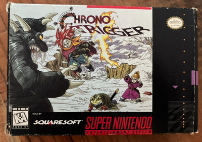 Chrono Trigger SNES US - OVP - sehr guter Zustand