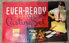 Lot 5 Sets Toy Foundry Casting Metalworking Kits Tom Corbett Space Patrol Clay