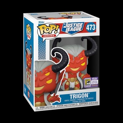 Funko Pop! Heroes Vinyl DC Trigon San Diego Comic Con Exclusive #473