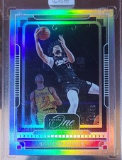 Shaedon Sharpe 2024-25 Panini One And One /75 Silver Blazers #38