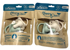 Dr Brown s Happy Paci Pacifier 0-6 Months 2 New Packs 6 Silicone Pacifiers