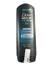 Dove Men Care Recover 3-in-1 Body Wash for Men, Peppermint Hydrating, 18 oz