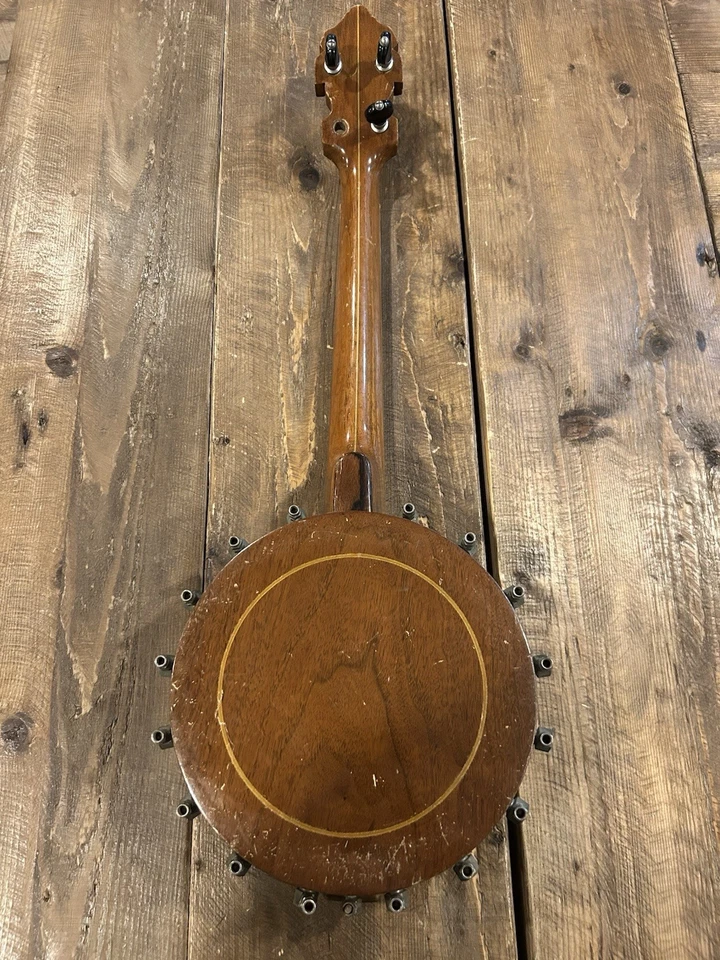 RARE VINTAGE BANNER BLUE LANGE PARAMOUNT BANJO UKULELE - Image 3 of 4