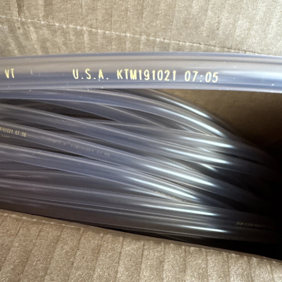 100 Feet Kuri Tec Clear Vinyl Tubing 3/16" ID X 5/16" OD Food Grade , New In Box - Image 4 of 4