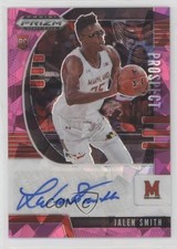 2020-21 Panini Prizm Draft Picks Prospect Pink Ice Jalen Smith #PA-JS Auto 7xr