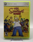 The Simpsons Game (Microsoft Xbox 360, 2007) Complete With Manual