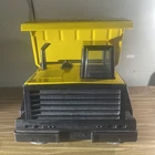 Tonka Pressed Steel Yellow Black Dump Truck Construction Vehicle Diecast Toy