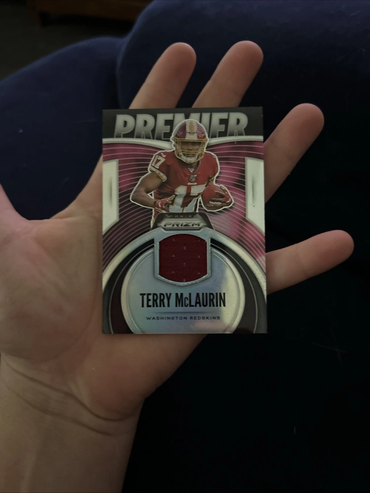 Terry McLaurin Panini Prizm Premier Jerseys Relics #PJTMC Base