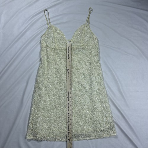 Vintage Karen Millen Dress Women’s 14 Medium Beaded Flapper Girl Lace Cocktail - Picture 6 of 16
