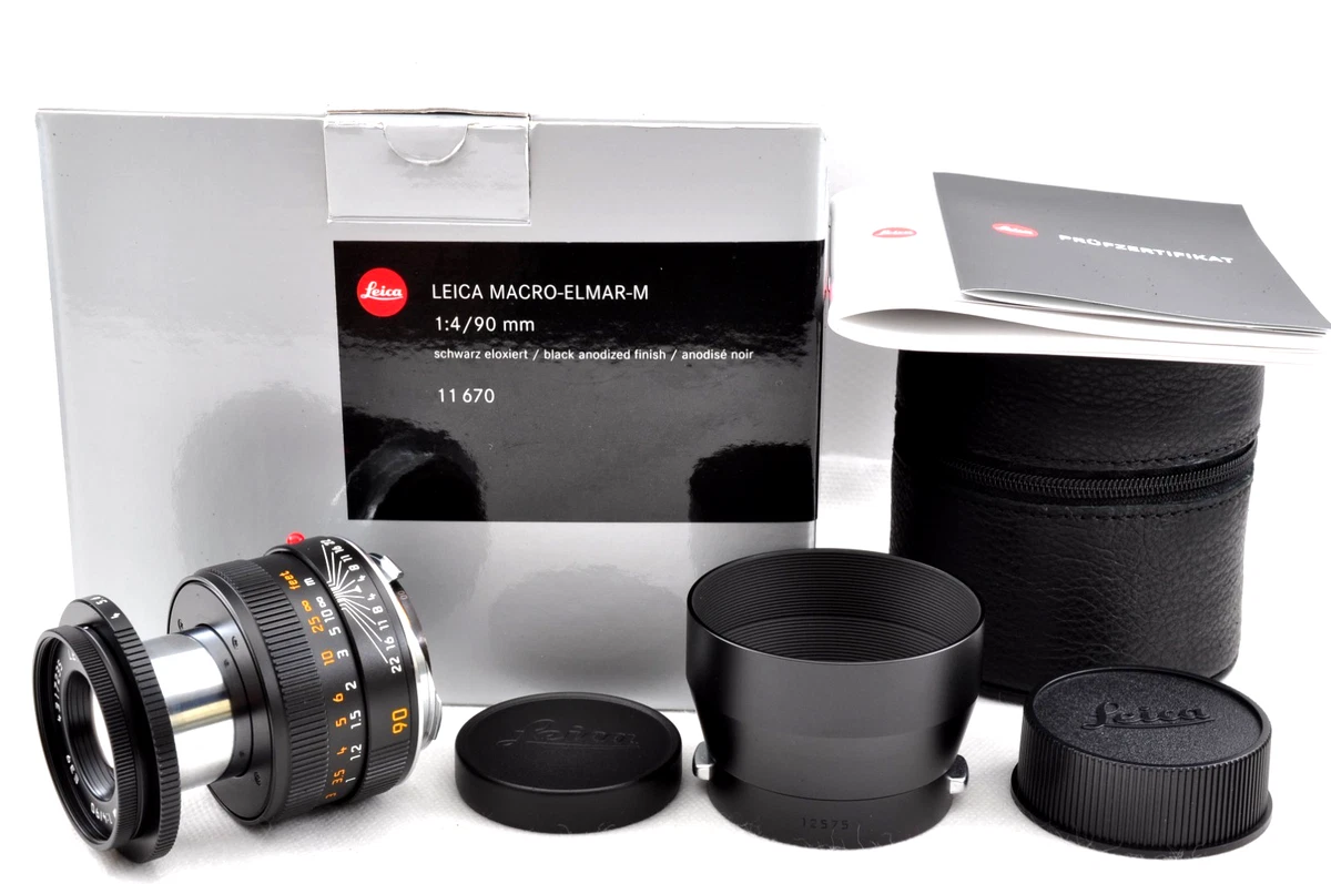 【値下げしました】LEICA Elmar L90mm f4.0 Black Leica ELMAR-M 90mm Focal f/4 Camera Lenses for sale | eBay