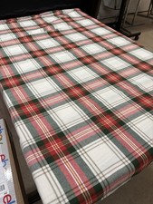 Ralph Lauren Tablecloth 8' long Christmas plaid
