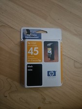 Genuine HP 45 Black Ink Cartridge New Sealed Exp 2003