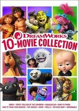 DREAMWORKS 10-MOVIE COLLECTION DVD, 10-Disc Set The Ultimate Family Library