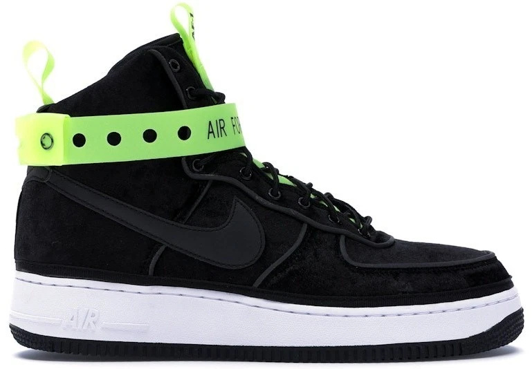 Nike Magic Stick x Air Force 1 High Black Velour for Sale