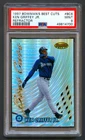 KEN GRIFFEY JR 1997 BOWMAN'S BEST CUTS MARINERS REFRACTOR INSERT PSA 9 MINT