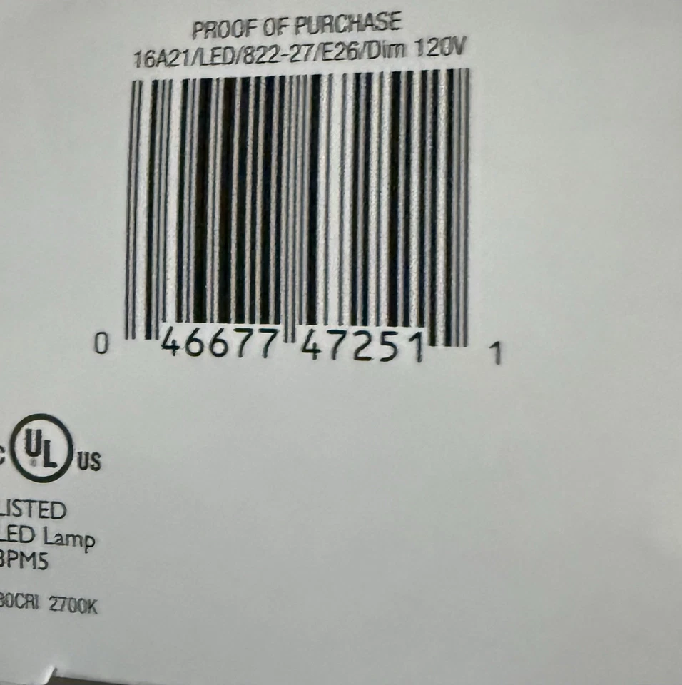 6 Philips LED Warm Glow Dimmable Light 100w = 16w  2700K Replacement Bulbs NICE! - Image 4 of 4
