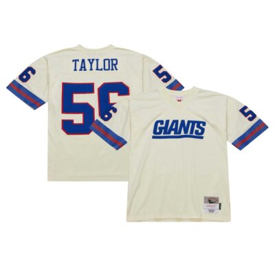 New York Giants Lawrence Taylor Mitchell Ness Chainstitch NFL Legacy  Jersey