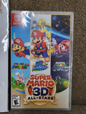 Super Mario 3D All Stars New w/ Skin Set Unopened Collectible