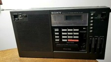 SONY ICF-2001 AIR/FM/LW/MW/SW Receiver Excellent Works  No Display FREE SHIP