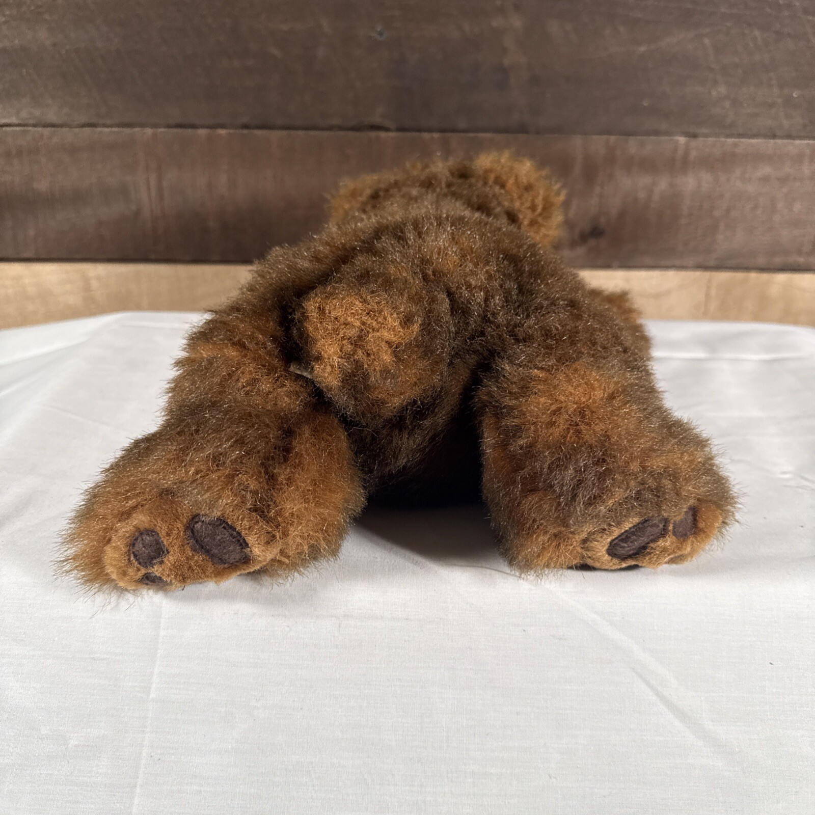 Purr-fection by MJC Brown Bear Plush Stuffed Animal Toy Vintage Teddy 11”