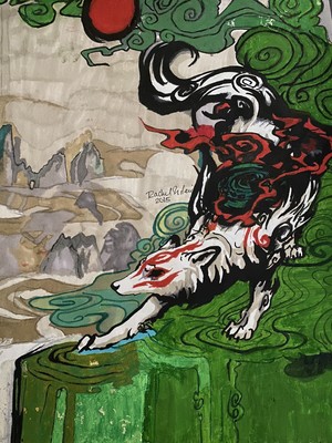 okami art created by artist