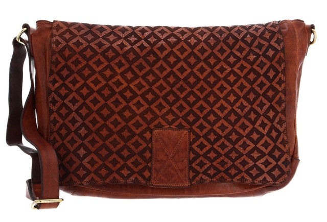 CAMPOMAGGI sac à épaule Crossbody Bag Cognac