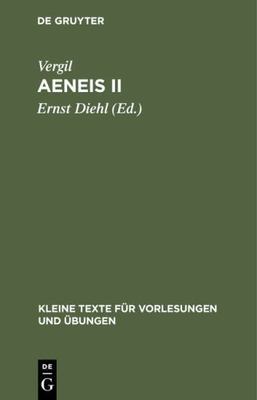 Aeneis : Mit Dem Kommentar Des Servius, Hardcover by Virgil; Diehl, Ernst (ED...