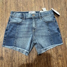 Abercrombie Kids Girls 15/16 Mid Rise Midi Short NWT 34.95