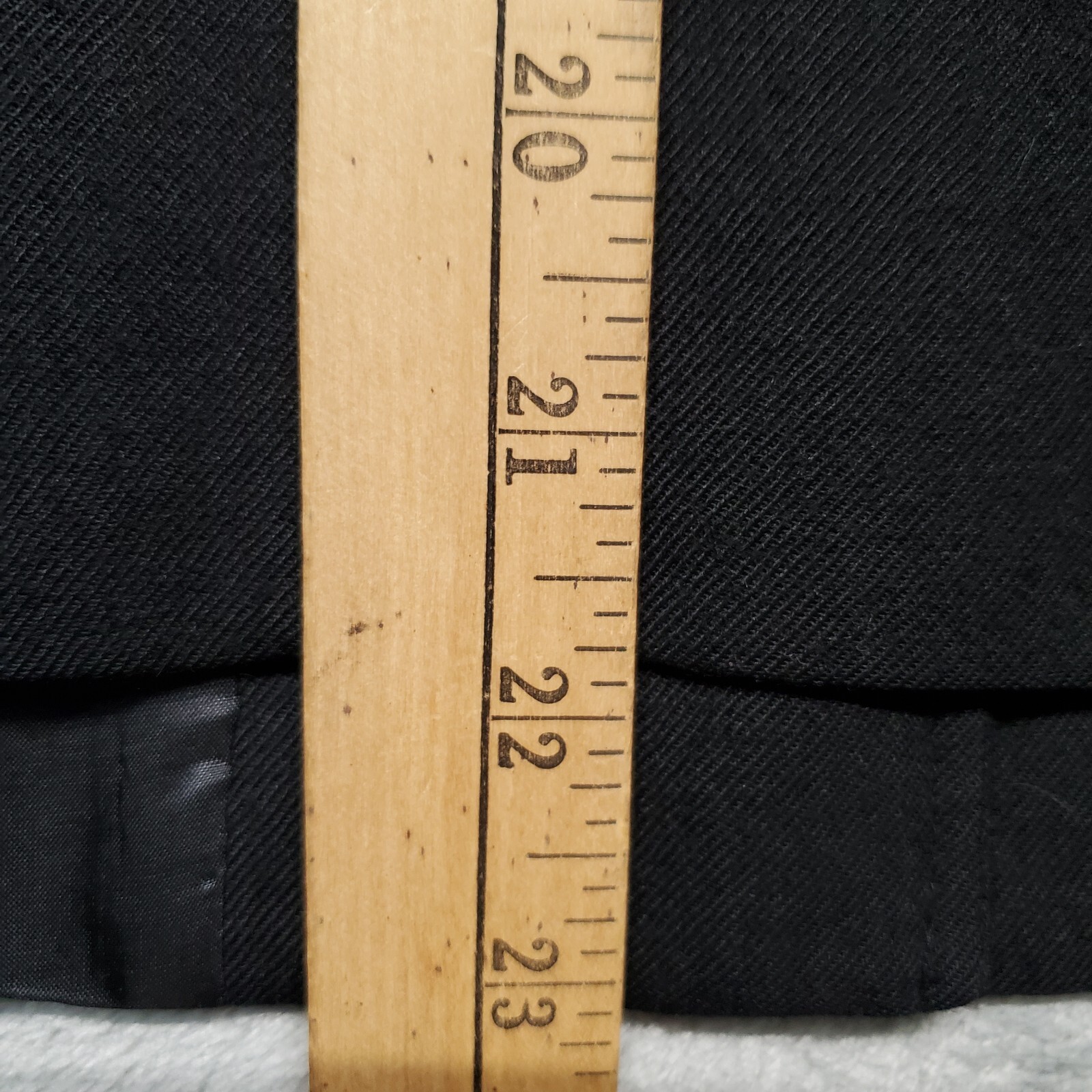 Talbots Blazer Womens 8 Black Solid Pockets 100% … - image 7