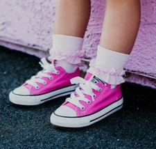 Jefferies Socks Girls Misty Frilly Ruffle Lace Tutu Cotton School Sock 2 Pair PK