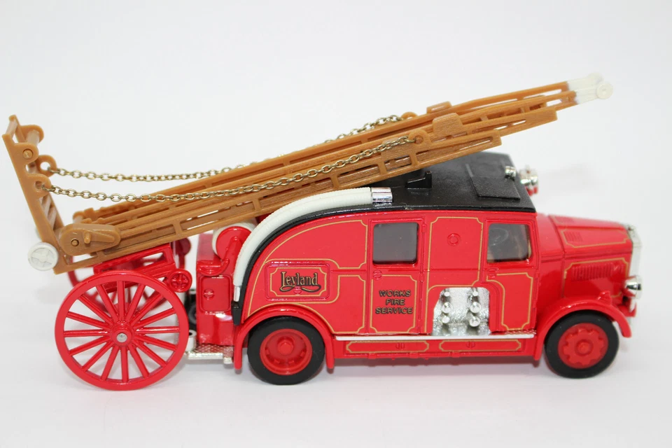 my895, Matchbox MoY 1936 Leyland Cub FK-7 Fire Engine Feuerwehr OVP Neuwertig Sp - Bild 3 von 4