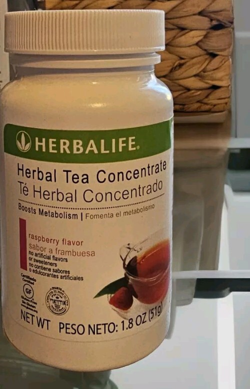 Herbal Tea Concentrate Raspberry, Sealed 1.8oz, Exp 2025_9