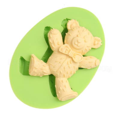Teddy Bear Mould Silicone Large Cake Decorating Topper Fondant