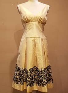 yellow and black women's clothing