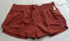 OLD NAVY Muted Terra Cotta "EXTRA HI-RISE" ATHLETIC Shorts Sz 4X — photo 1