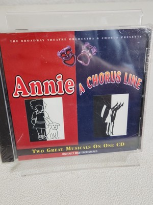 Broadway Showtunes SEALED CD Annie + A Chorus Line Broadway Theatre & Chorus