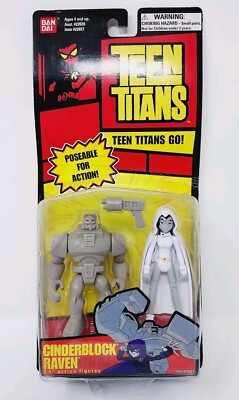 NEW Bandai Teen Titans Poseable Action Figures 3.5
