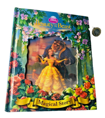 Book Beauty and the Beast Disney Magical Story Vintage ra