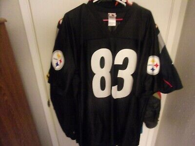 بي ام اكس ٢ Pittsburgh Steelers # 83 Heath Miller Football Jersey Size Man L ... بي ام اكس ٢