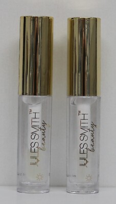 2x JULES SMITH BEAUTY Clear Gloss Sun Shine 2.4mL/0.08oz  *NEW & SEALED*