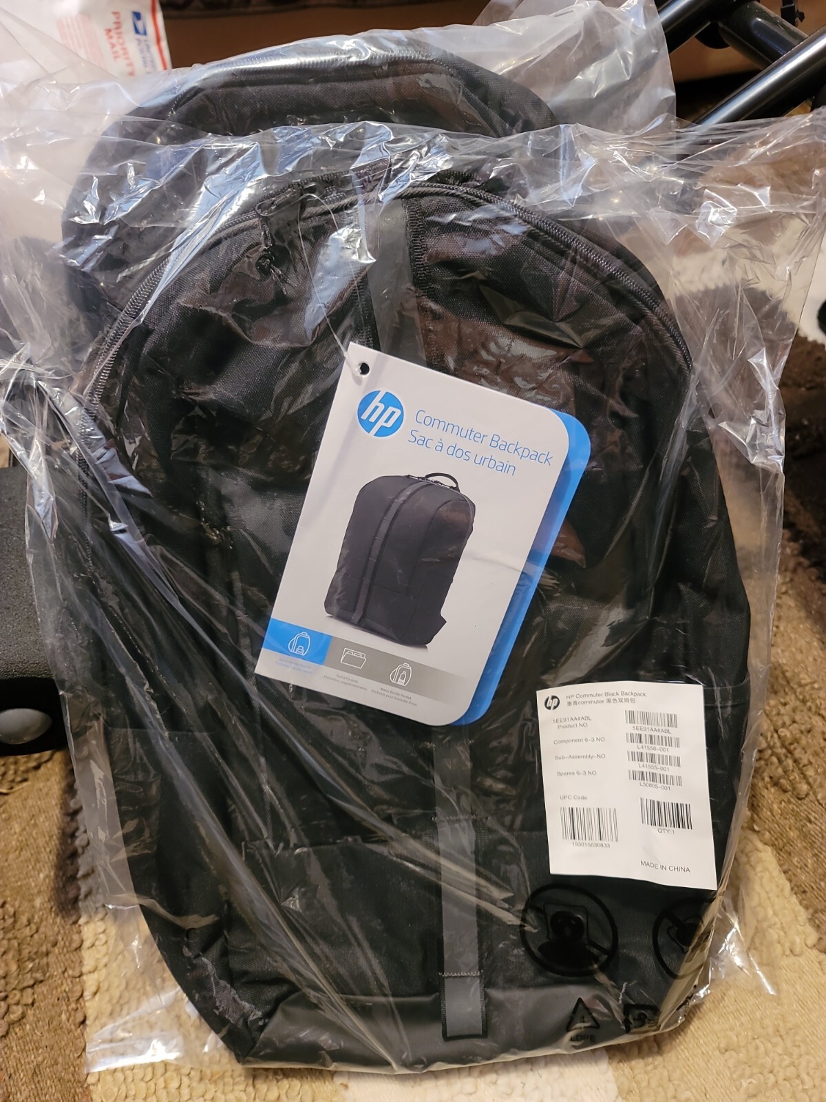 HP Laptop Backpack Black HP5EE91AA